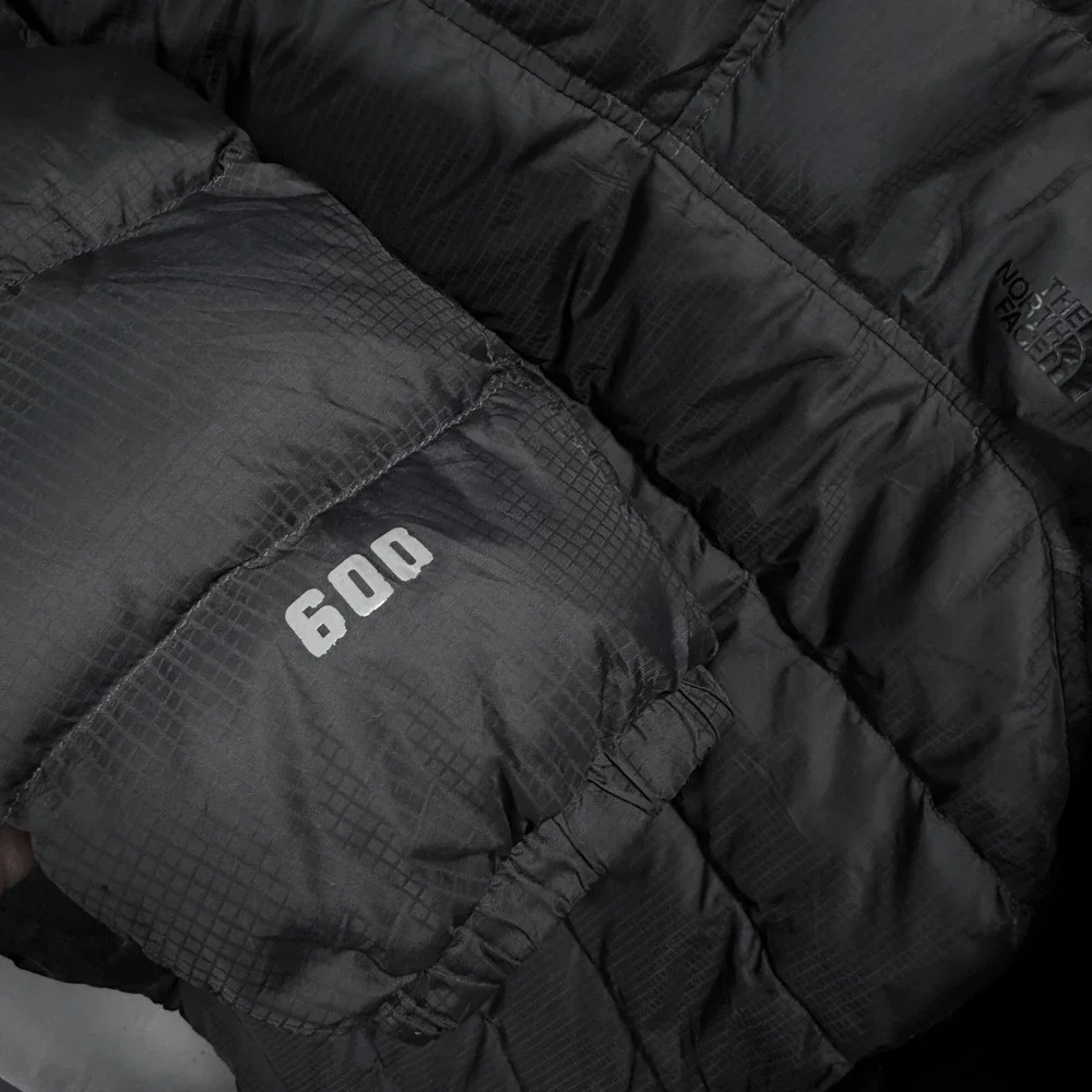 The North Face Puffer Jacket Black Mens XL Down Insulated Zip Front‎